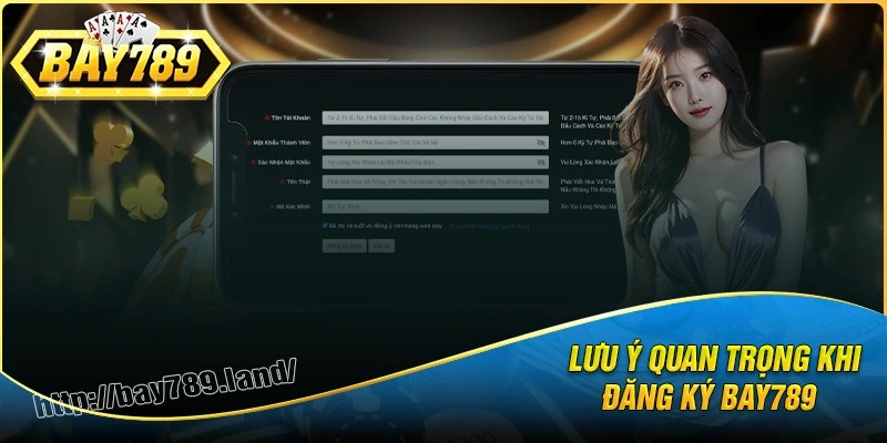 Những lưu ý quan trọng khi đăng ký bay789