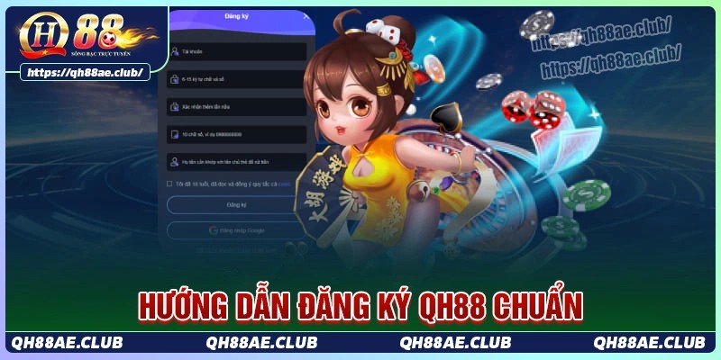 Quy trình các bước đăng ký qh88 cho người mới